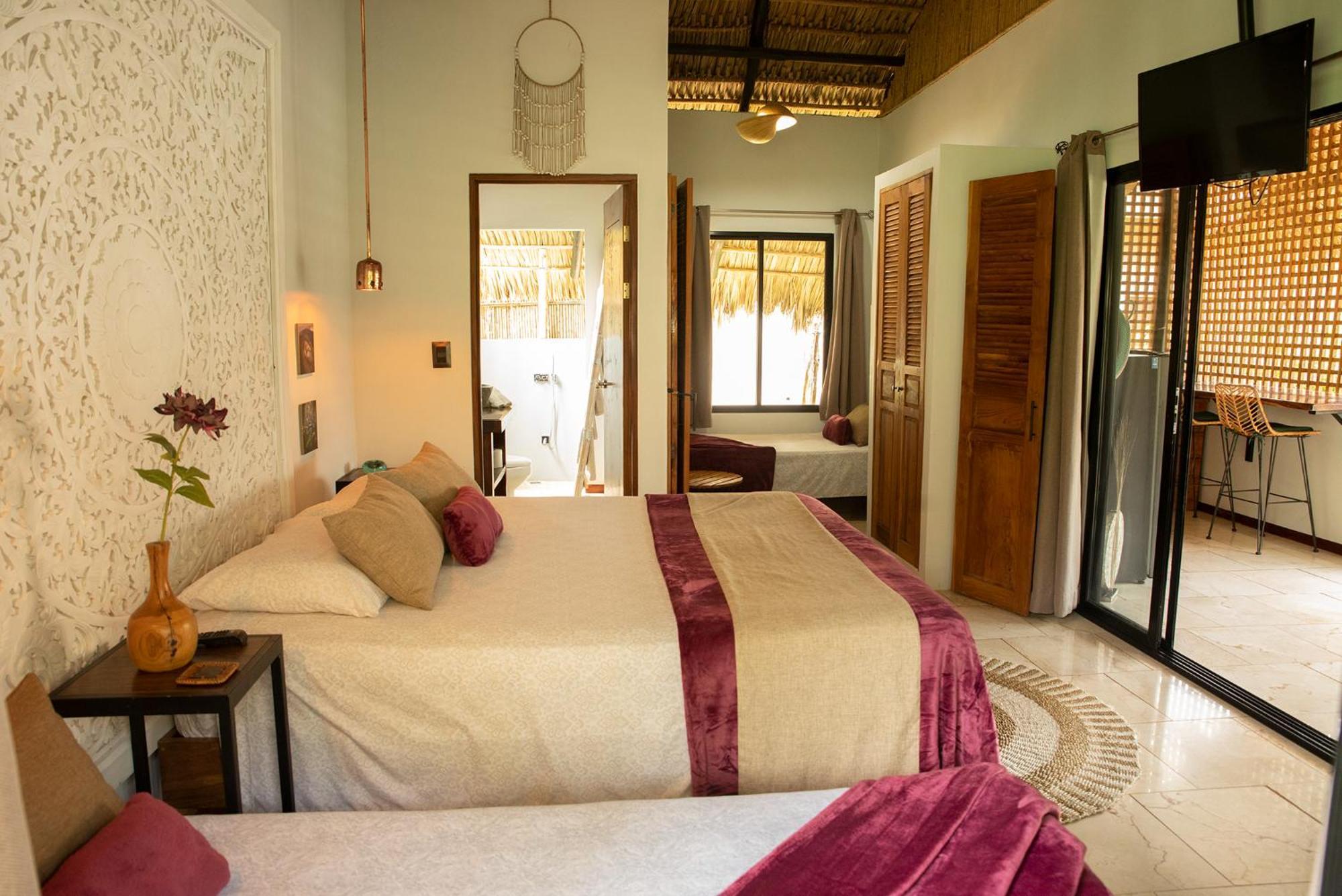 La Quebrada Eco Lodge Hotel Boutique Потреро Номер фото